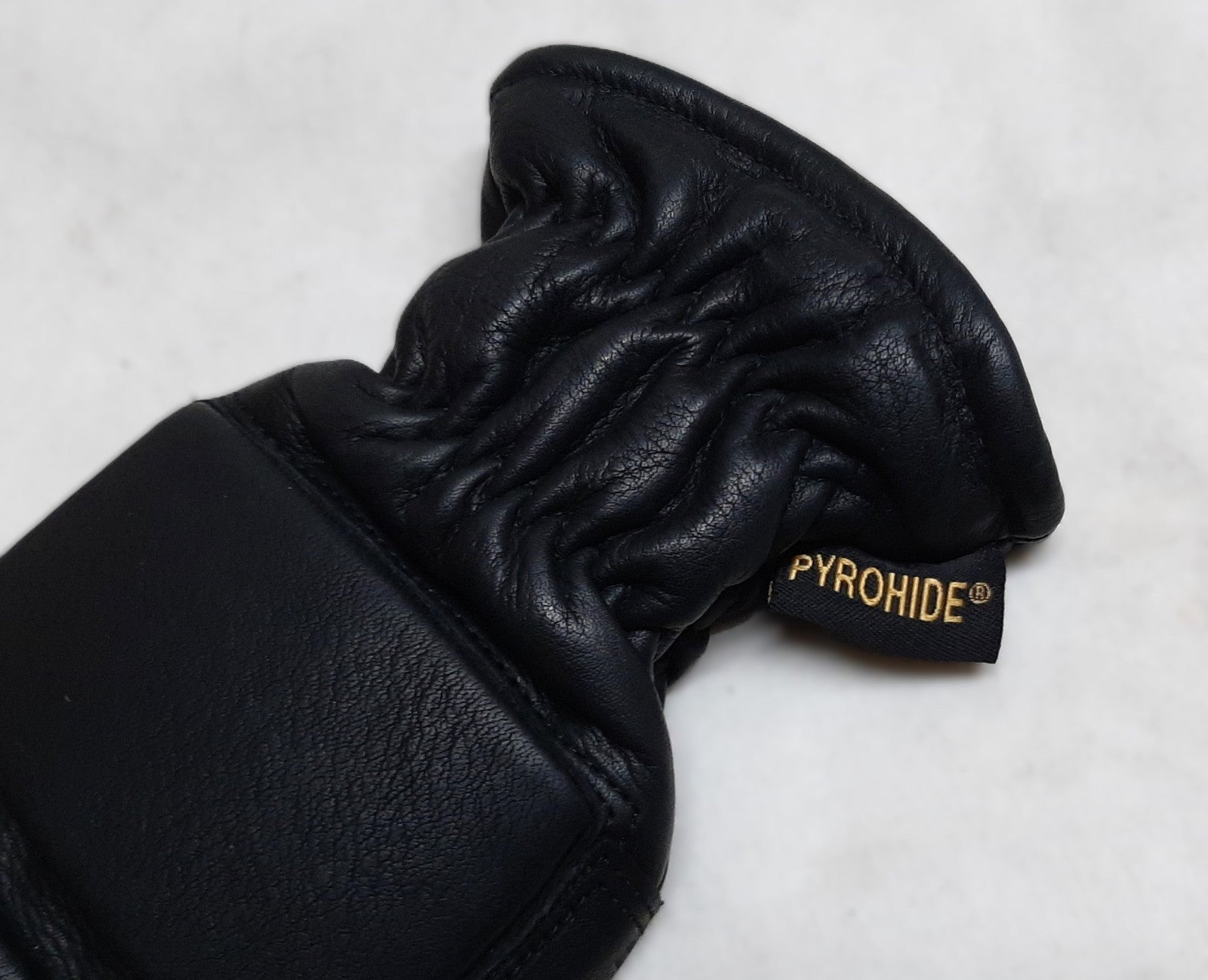 Cut Resistant Gloves Leather Knuckle and Back Hand Protection Riot Public Order