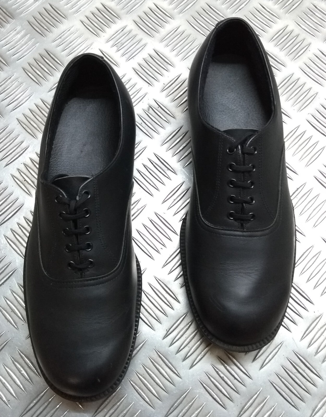 Army Service Shoes British Uniform Dress Pattern DMS Sole Soft Lined UK 7L