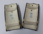 Naval Officers Lieutenant Uniform Shoulder Boards Epaulette Black & Faded Detail