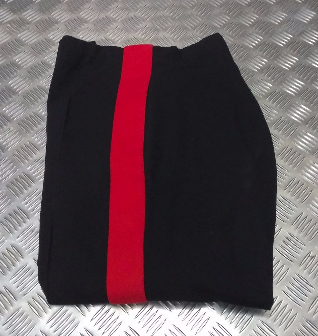 Genuine British Army No1 Blues A/O Ranks Dress Trouser Wide Red Stripe TRHQ07