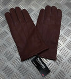 Brown Leather 3 Dart Gloves with 3M Thinsulate Soft Lining Size 11 / Large - NEW