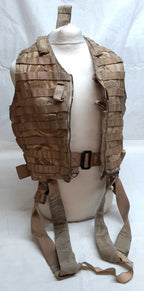 Camo Life Preserver MK60M British Forces Desert Pattern Jump Vest With Harness