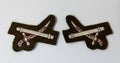 General No2 Dress Insignia Patches Matching Pair Old Pattern British Army Issue