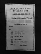 RM No1 Jacket British Marines Naval Dress & Cloth Belt 176/84/72cm