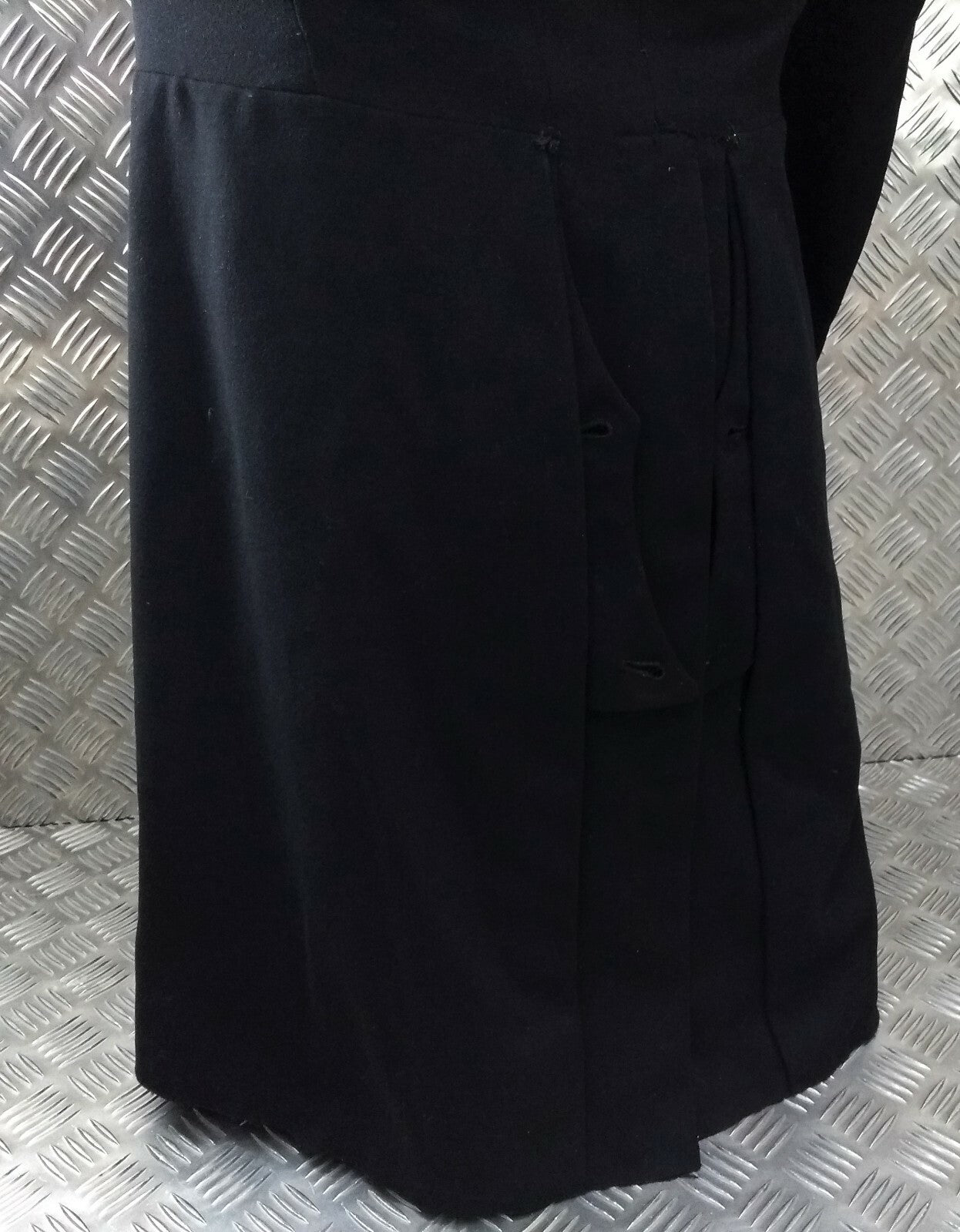Vintage Long Coat Tailored by Simpson & Son London W1 No Buttons 1954 EBYT632