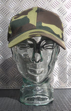 100% Cotton Woodland Camouflage Baseball Hat / Cap - BRAND NEW