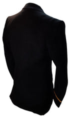 No1C Naval Jacket Diagonal Serge RN Sub Lt Curls 100cm Long