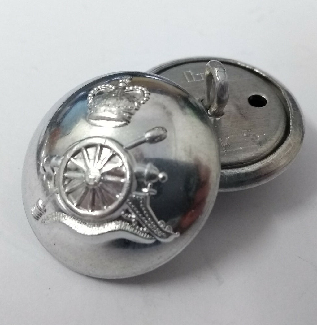 Genuine British Army Issue The Royal Regiment of Artillery Dress Buttons 40L