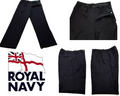 Royal Navy Trousers British Naval Uniform RN Dress Trousers 80/84/100cm