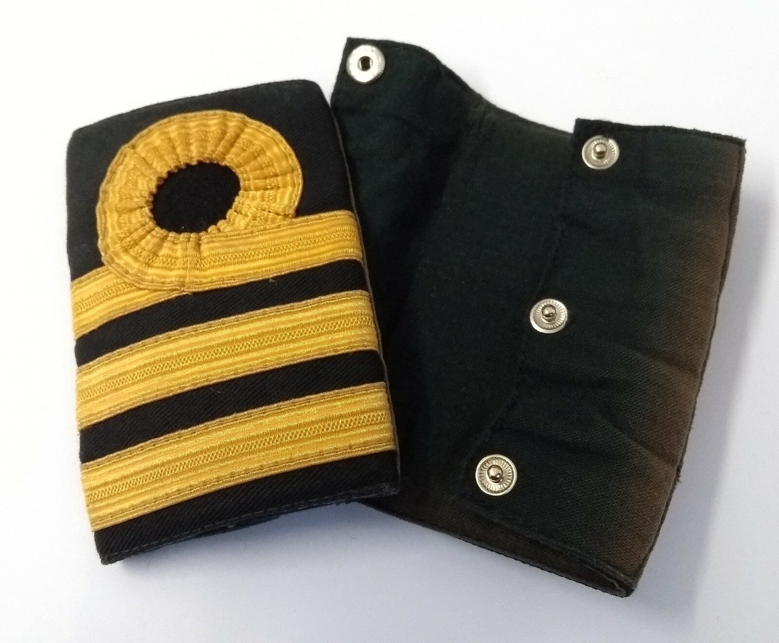 Commander Gold Lace Rank Slides Genuine British Royal Navy Issue ASPS451