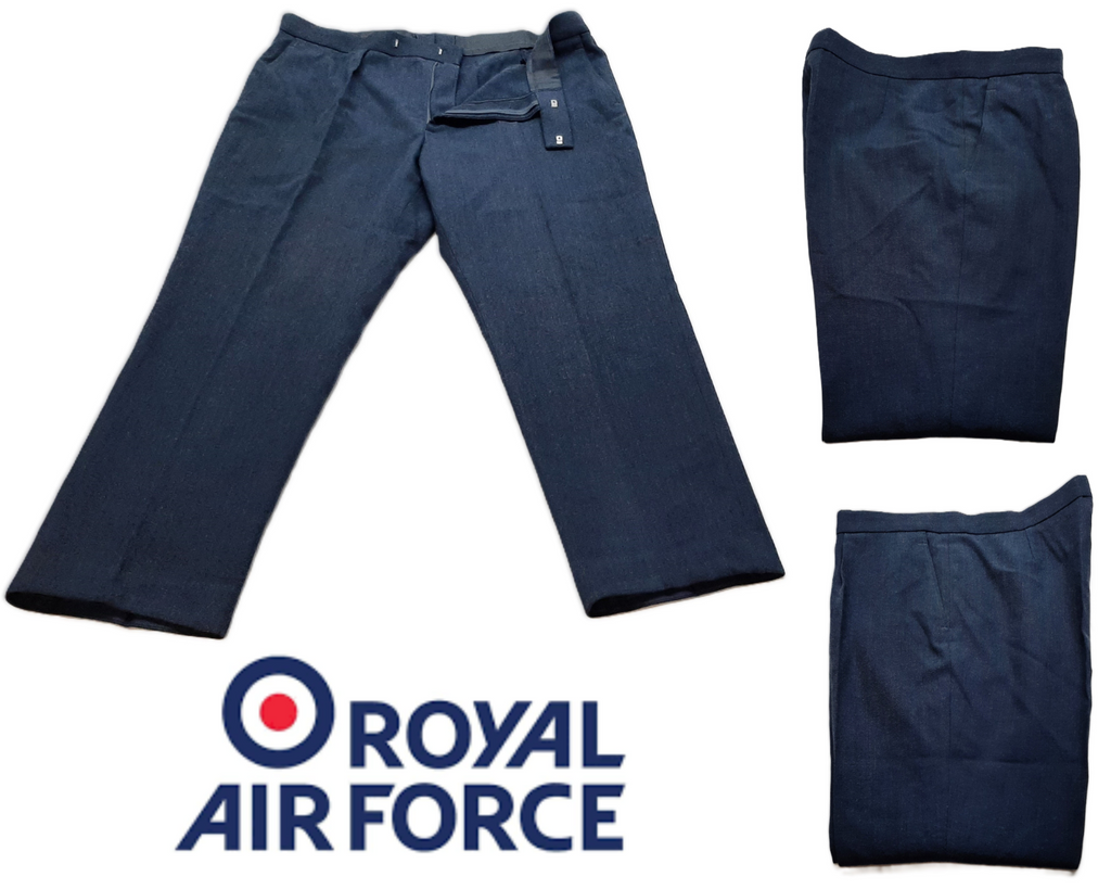 Dress Trousers RAF Royal Air Force Blue Grey Colour OFCs Type Waist 42"