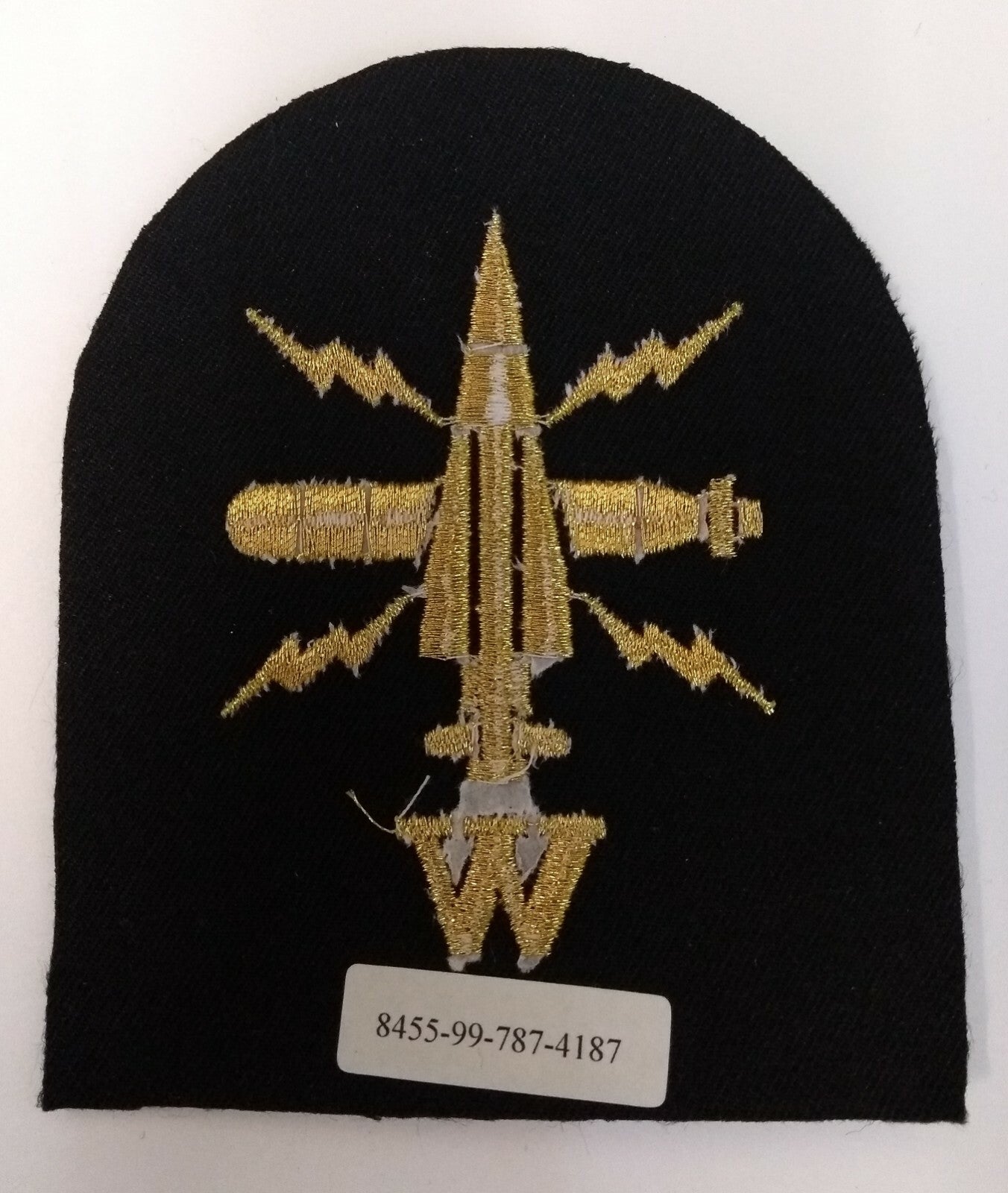 Genuine British Royal Navy Basic Rate Warfare Qualification Rank Badge