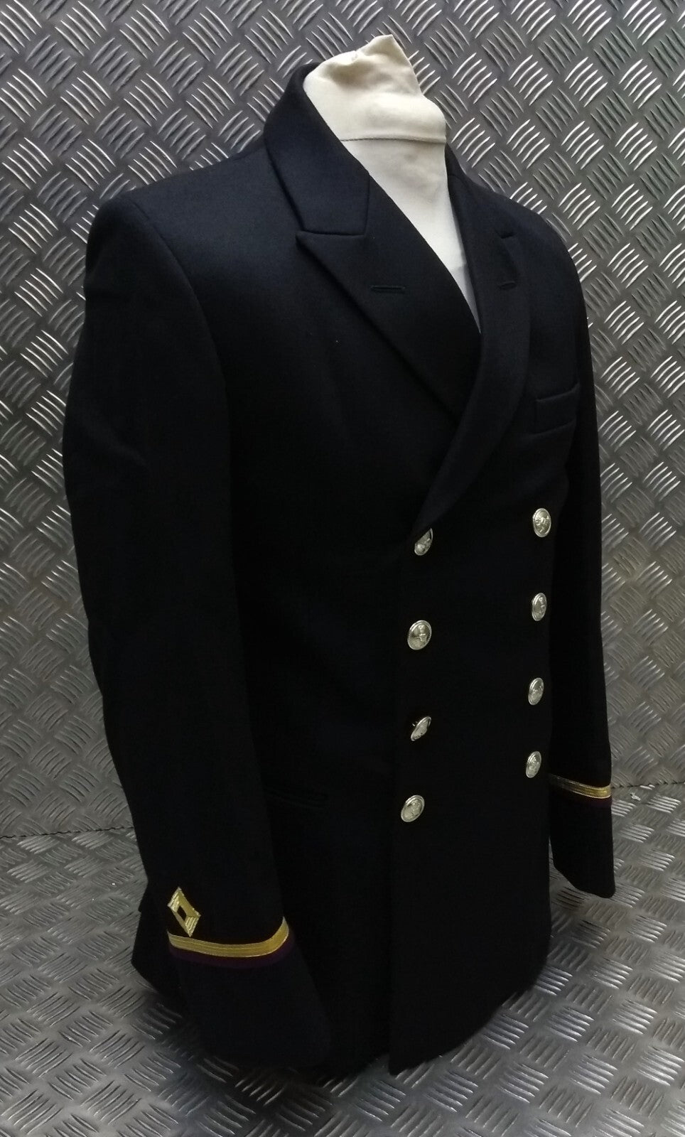 RN No1B Jacket RFA British Royal Fleet Aux Buttons Naval Costume / Fancy Dress
