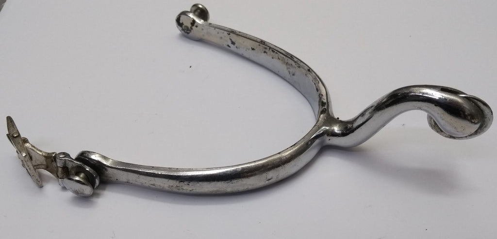 HCav Spurs Chrome Household Cavalry & RHA British Swan Neck
