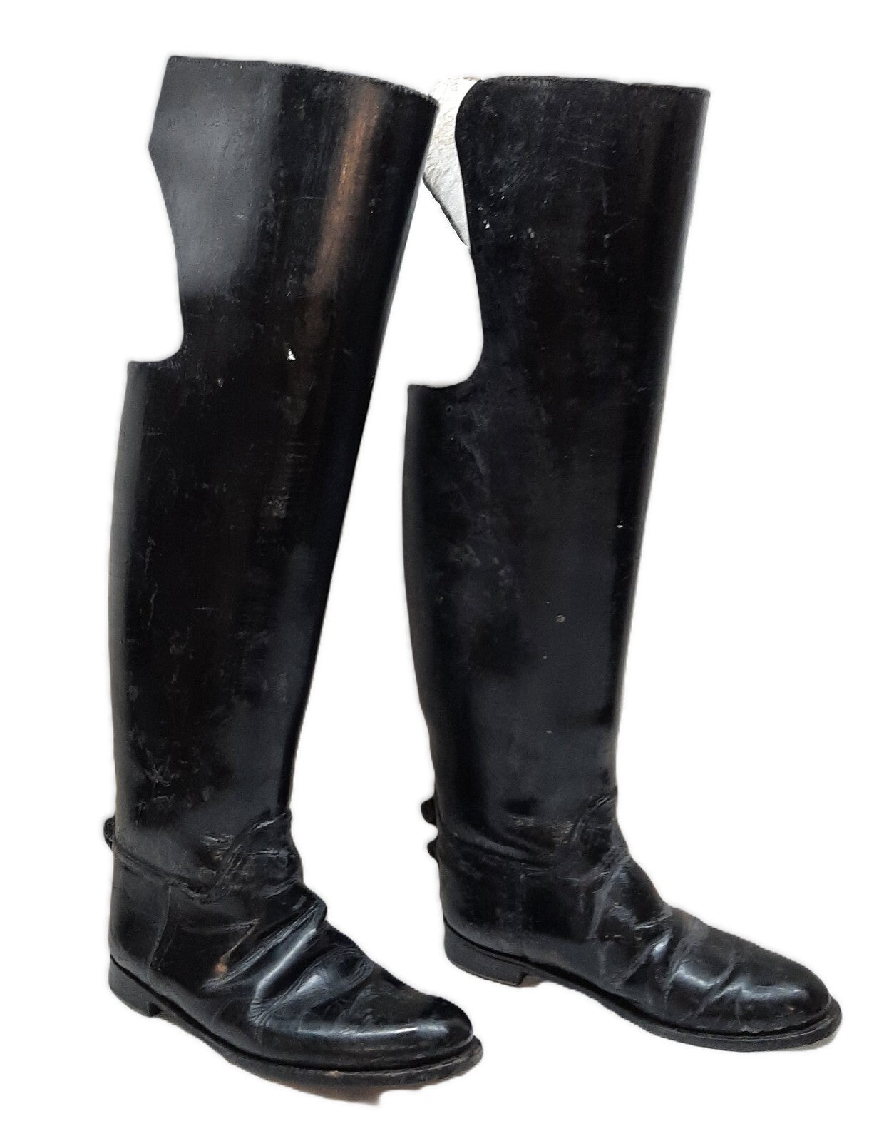 Household Cavalry Knee Length Boots British Army Issue Mounted Regiments Faulty