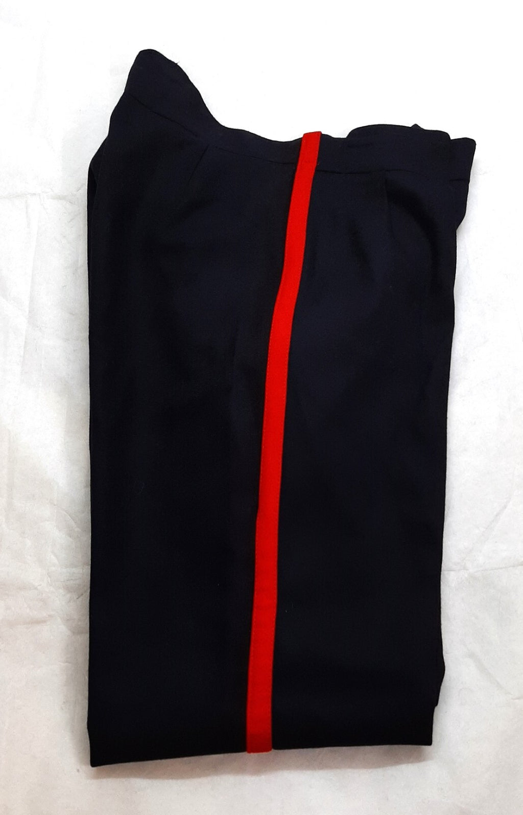 No1 Blues Trousers British Army Pattern With 2cm Red Stripes Unissued Waist 96cm