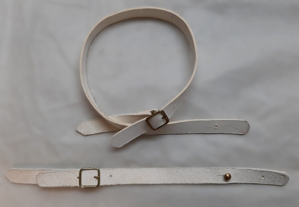 Sword Slings British Buff Leather Straps For HCav Waist Belts No11 ETC x2