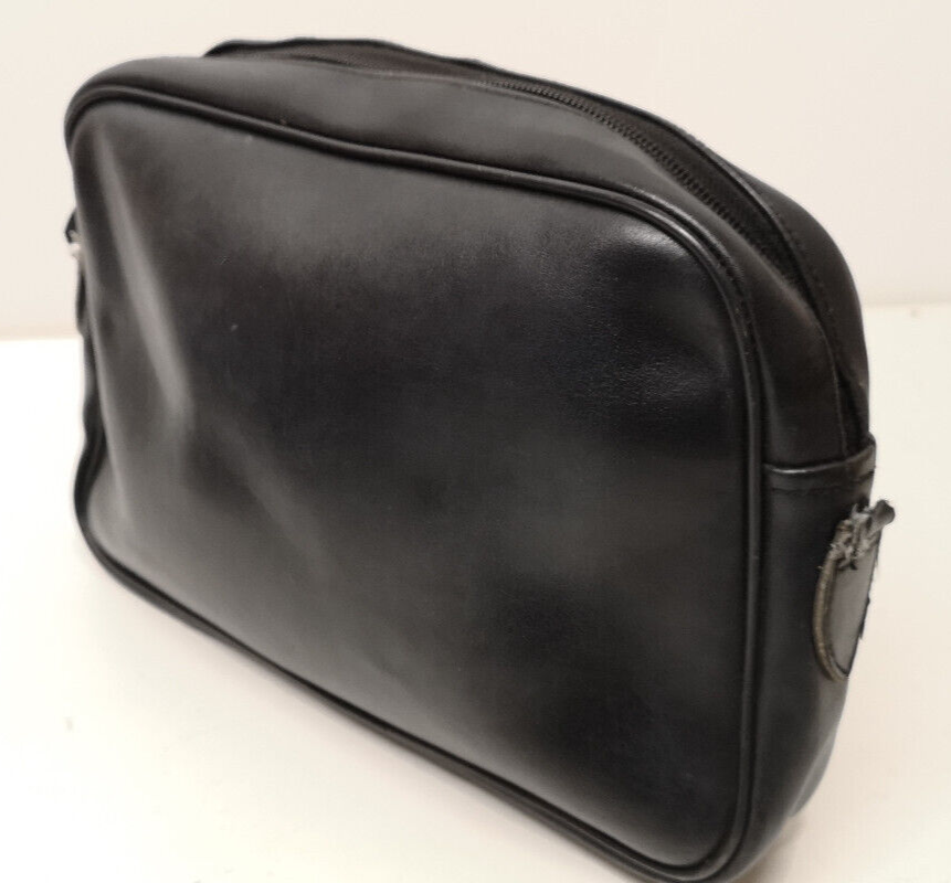 WRAF / RAF Royal Air Force British RAF / Royal Navy Issue Handbag Female Shoulder Bag Black with defects