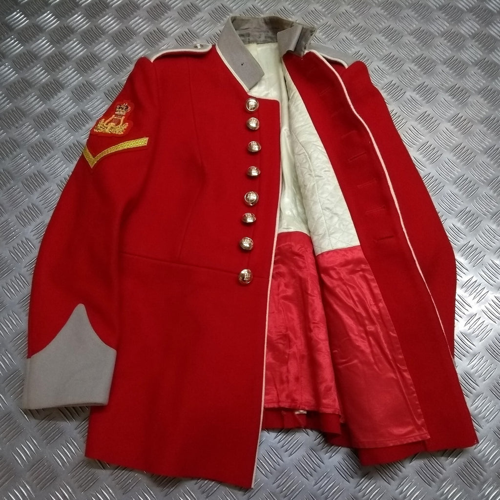 British Army Red Tunic Royal Gibraltar Female Ceremonial Style Bands Jacket