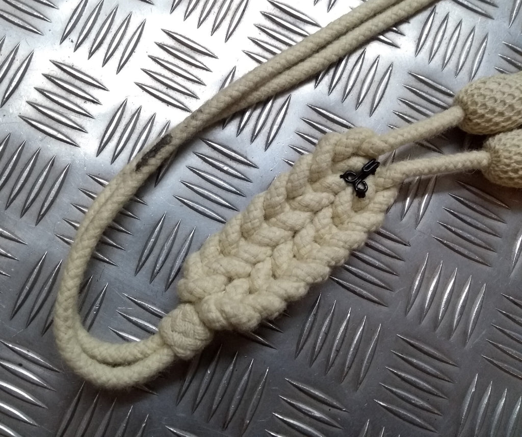 Musicians Dress Cord British Ceremonial 7mm Specification Off White Cord