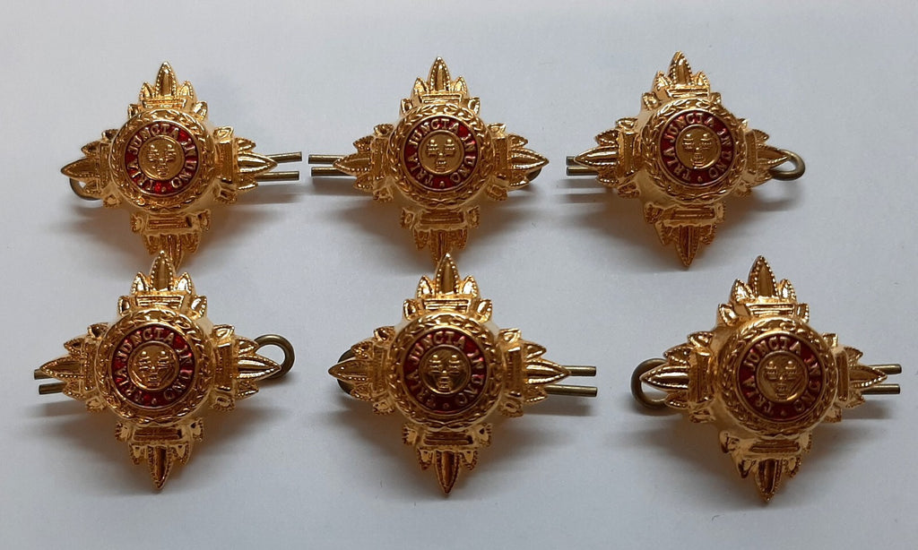 Genuine Issue Officer Rank Pips Metal Tria Juncta In Uno Assorted Ranks