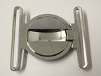 Genuine British Army Special Reconnaissance Regiment Chrome Belt Buckle SRR NEW