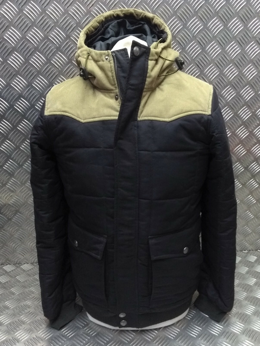 Levi's Hooded Quilted Casual Jacket Smart Winter Coat