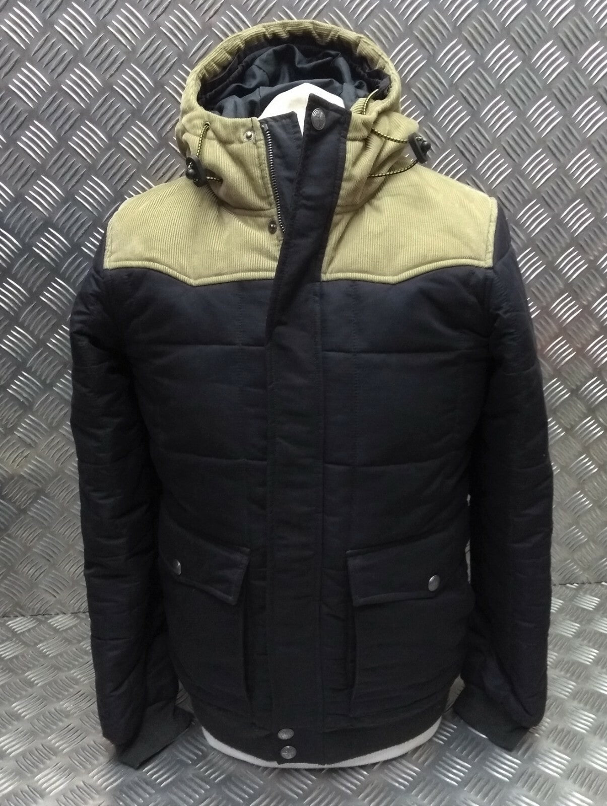 Levi's Hooded Quilted Casual Jacket Smart Winter Coat