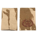 Desert Camouflage Warrant Offc. WO2 RQMS QMSI Rank Slides - NEW