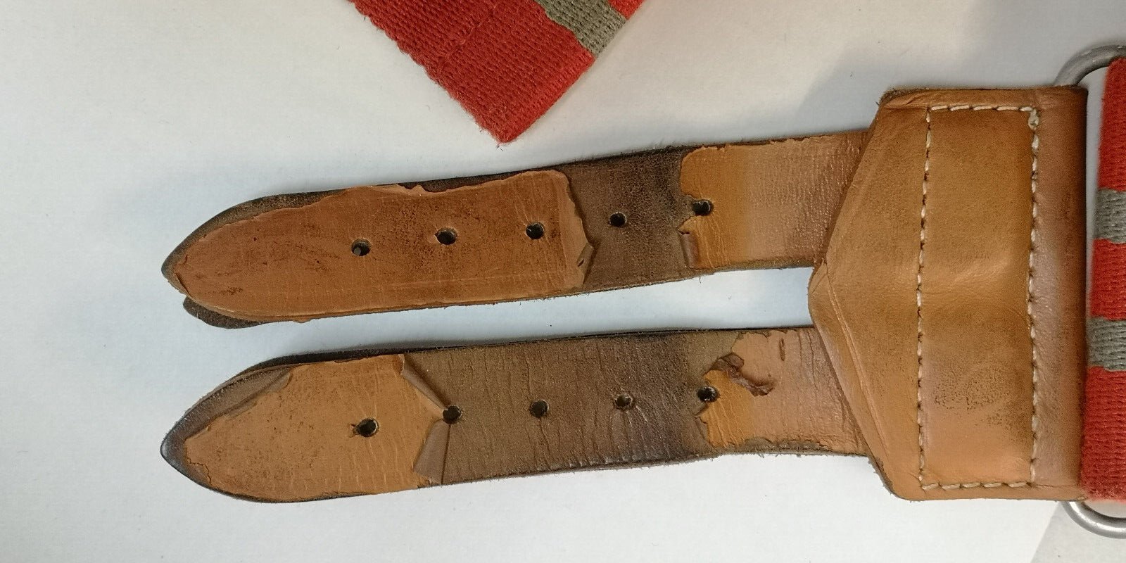 The Royal Gibraltar Stable Belt 64mm up to 40" British Army Issue withg defects