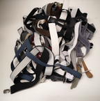 Various Clip-On / Button Elastic Braces / Suspenders Adjustable