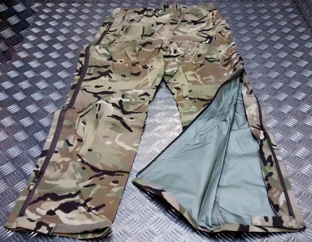 Lightweight MTP Camo Waterproof & Breathable MVP Trousers Tri-Service - Used