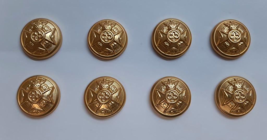 RAChD Chaplains Buttons X8 British Royal Army Chaplains’ Department Insignia