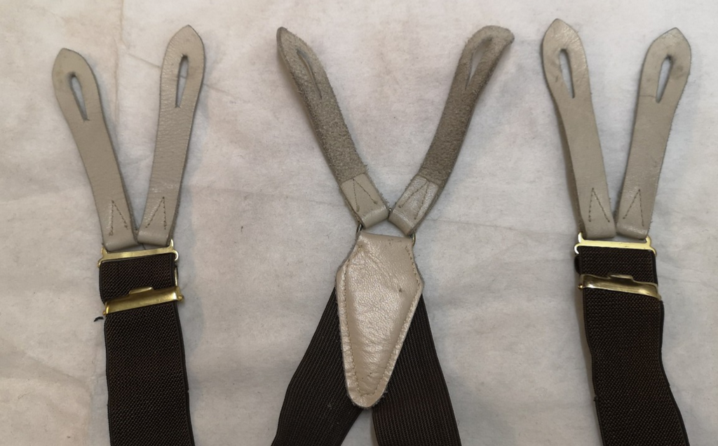 Various Clip-On / Button Elastic Braces / Suspenders Adjustable