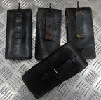 Vintage Issue Leather Utility Pouch With Belt Loop & Ring