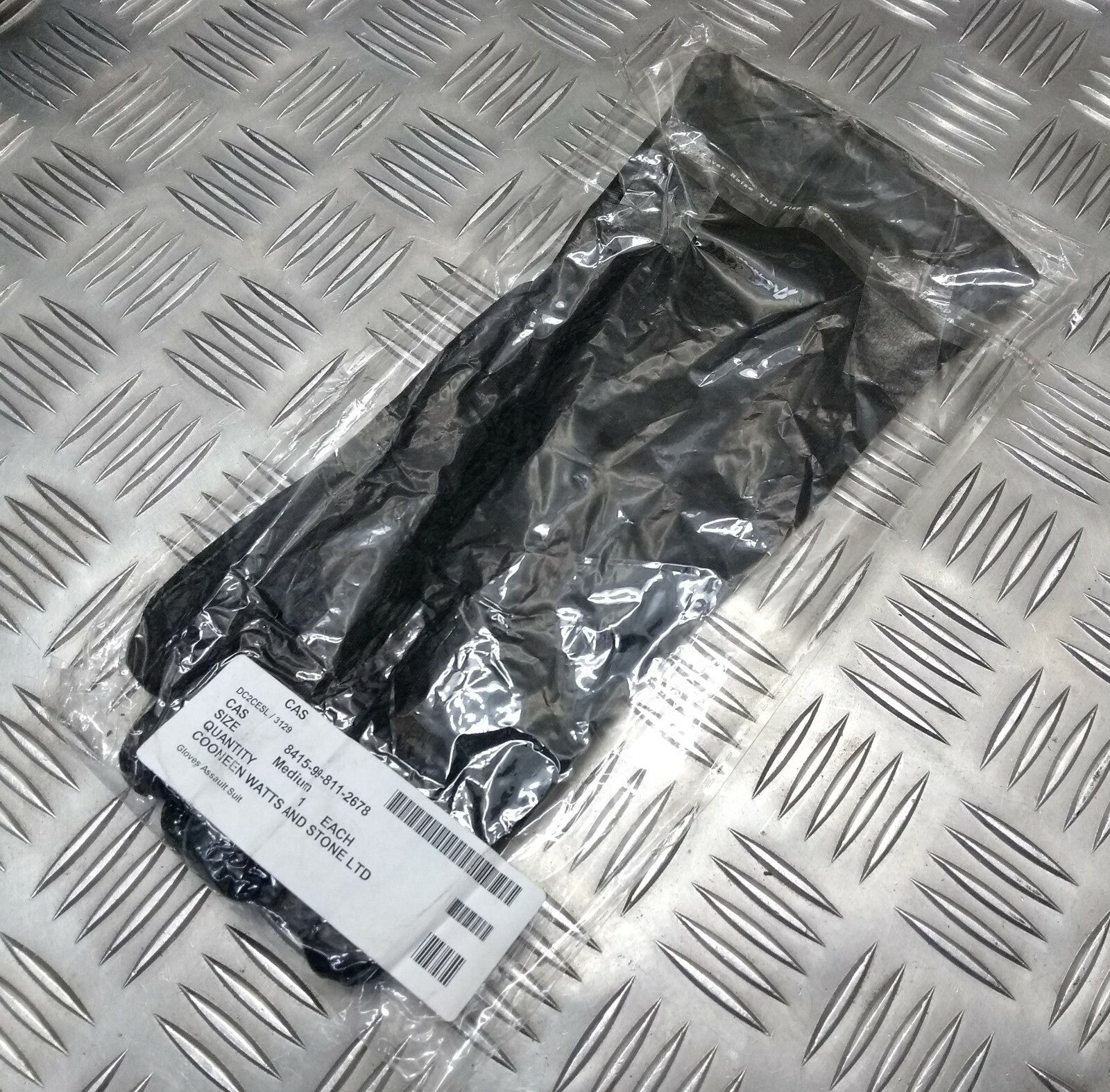 Genuine British UKSF SAS SBS Special Ops Leather Cloth Assault Suit Gloves NEW