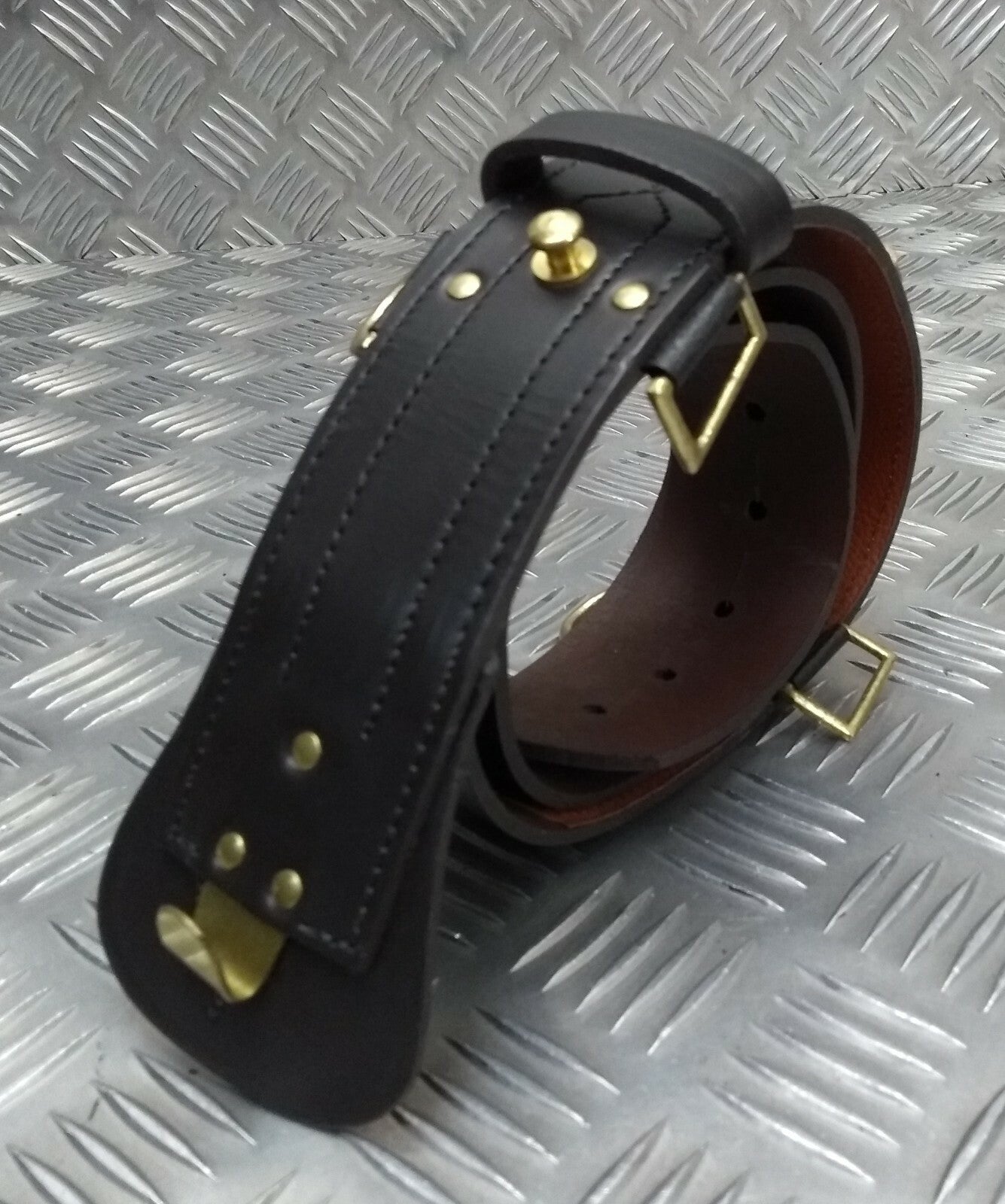 Sam Browne Belt Issue British Size 3 No Buckle or Shoulder Strap