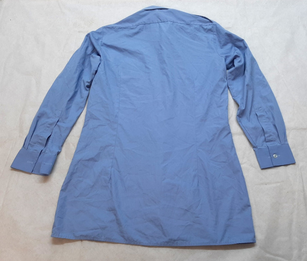 RAF Royal Air Force Shirt Old Pattern (Munton L) With Long Sleeves Light Blue 37cm