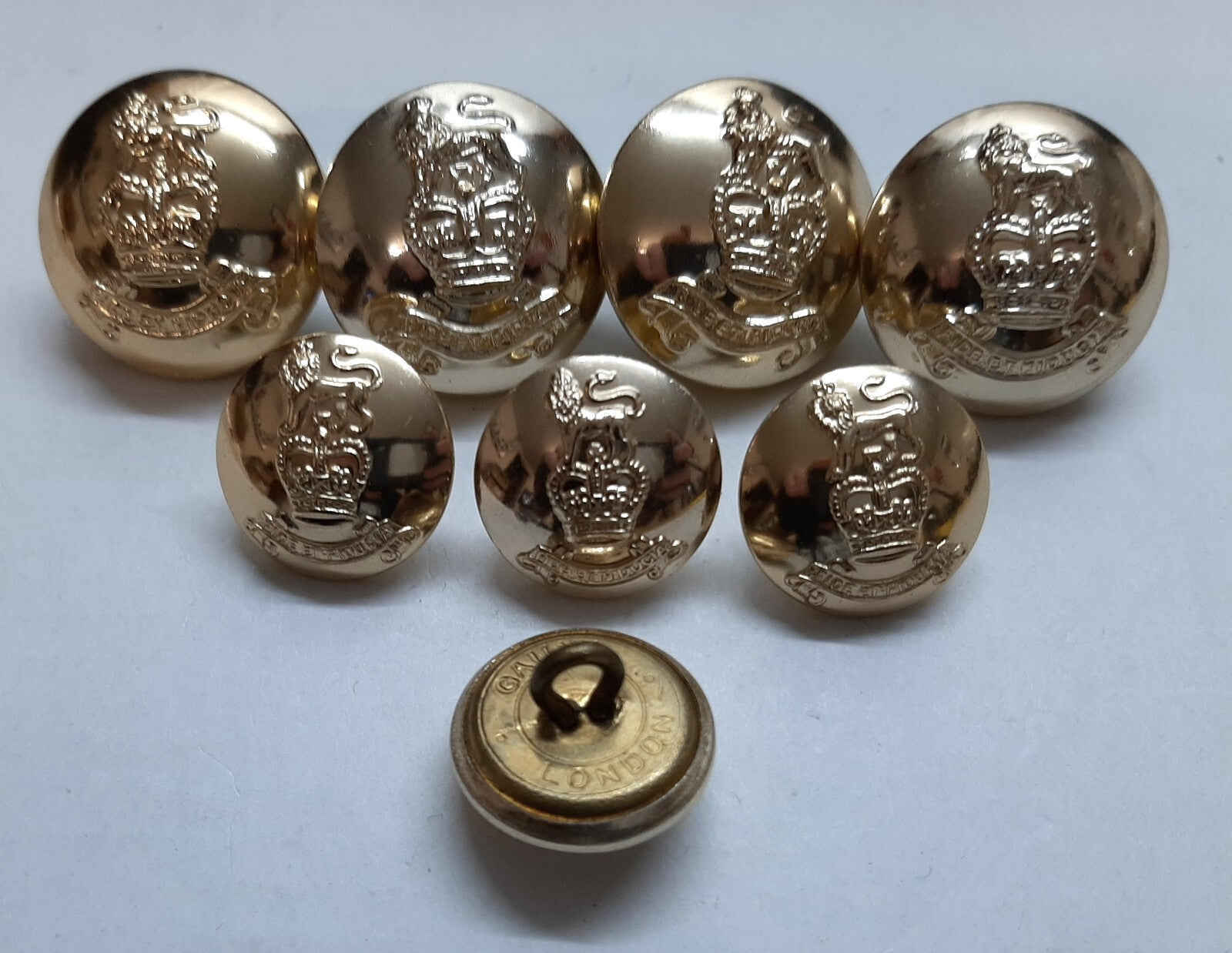 RAPC Buttons No2 British Dress Royal Pay Corps