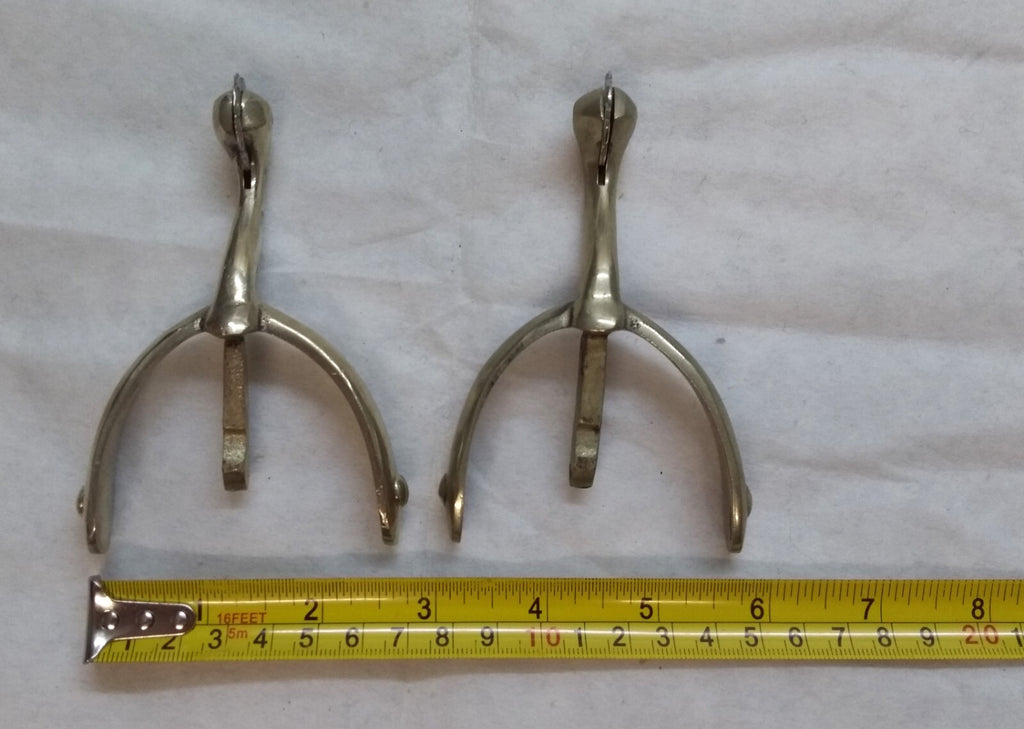 Swan Neck Spurs Short British Army / Officers & Soldiers Parade Boots