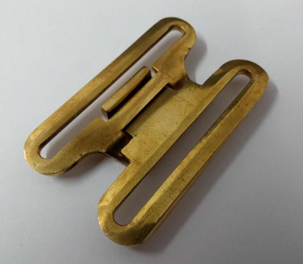 Courlene Belt Buckle Replacement Metal Belt Buckles Gold Coloured- New old Stock