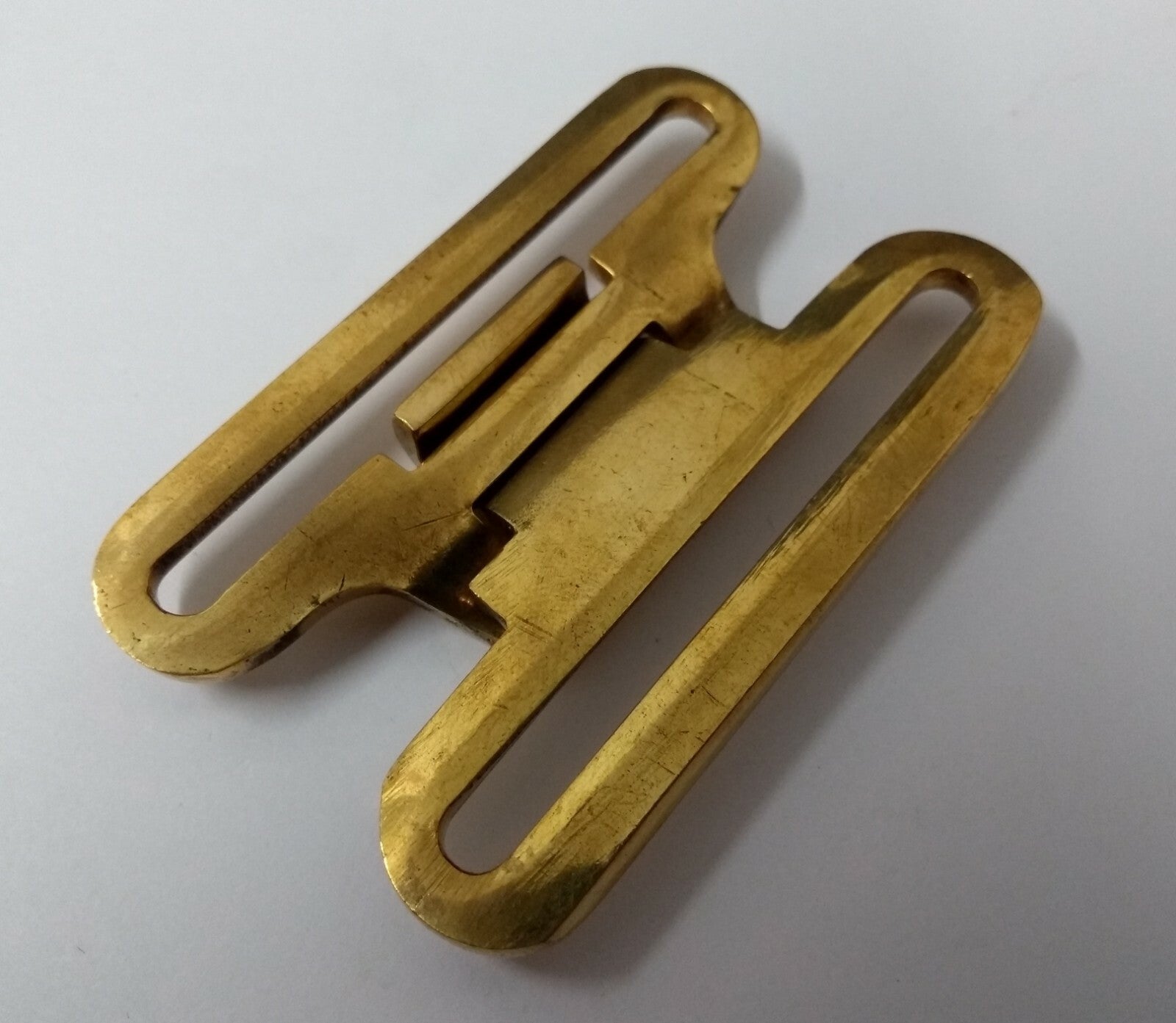 Courlene Belt Buckle Replacement Metal Belt Buckles Gold Coloured- New old Stock