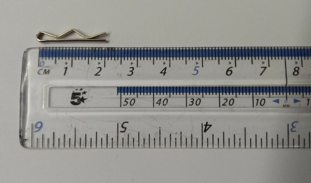 Shank Button Cotter Pins British Made Split Pins For Ring Buttons Set of 24