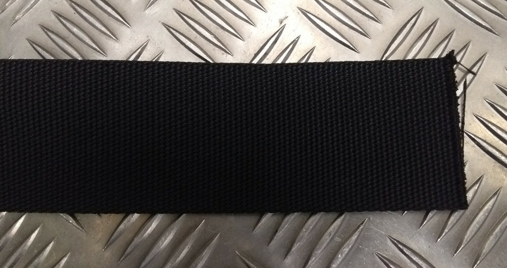 Genuine Issue Ceremonial Black Belt Material Nylon Web Parade