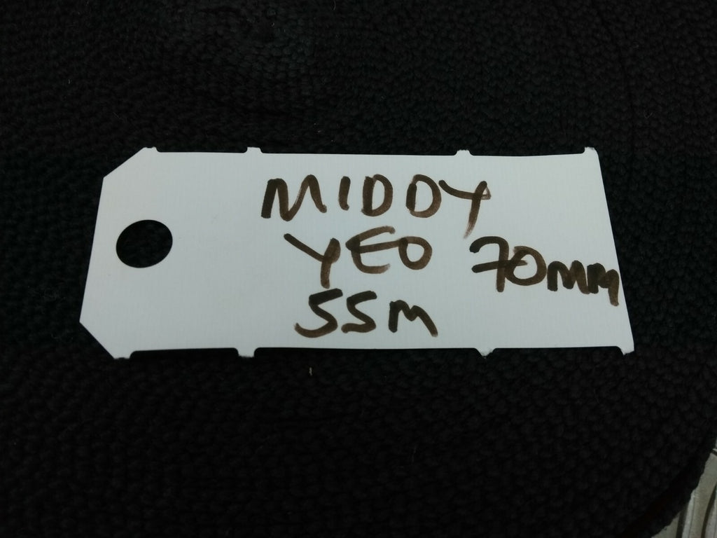 British Army Issue Middlesex Yeomanry Stable Belt Material 70mm - NEW