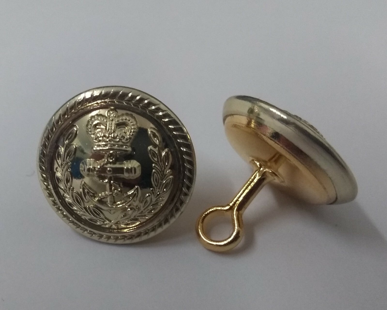 Royal Navy RN Buttons Officers Flag Mess Dress 26L