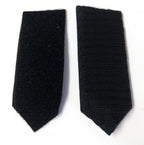 Oman Gorgets Collar Tabs With Silver Detail Chrome Officers Insignia Buttons