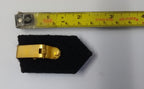 Oman Gorgets Collar Tabs With Silver Detail Chrome Officers Insignia Buttons
