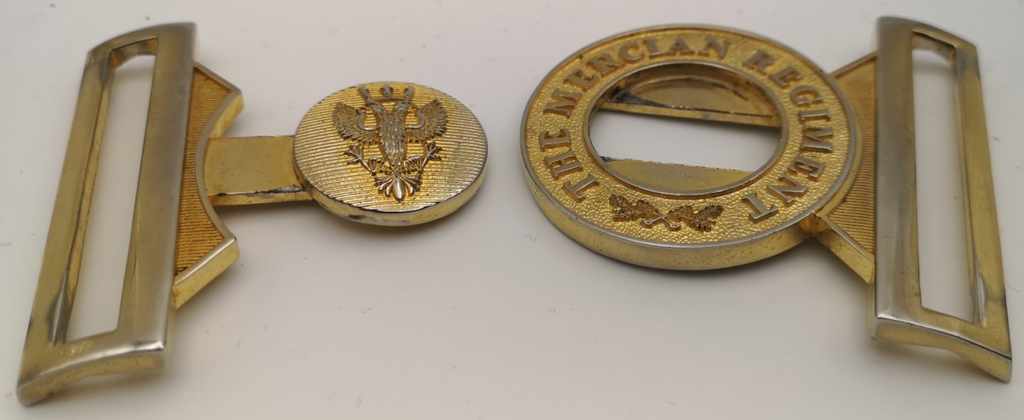 The Mercian Regiment Metal Belt Buckle
