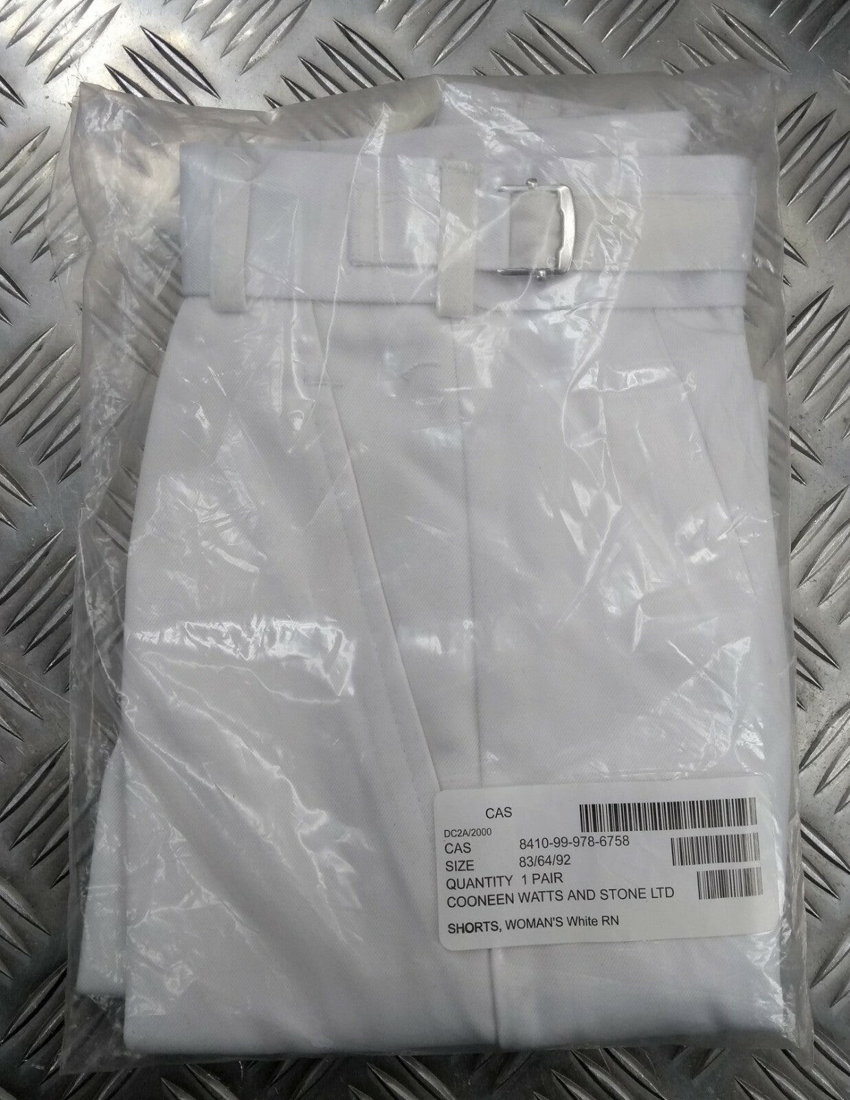 WRNS Womens Shorts RN Working Dress White or Blue Royal Navy - NEW